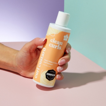Award winning Clean Curls curl custard