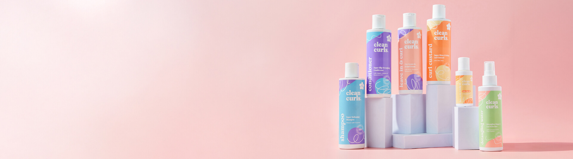 Clean Curls products