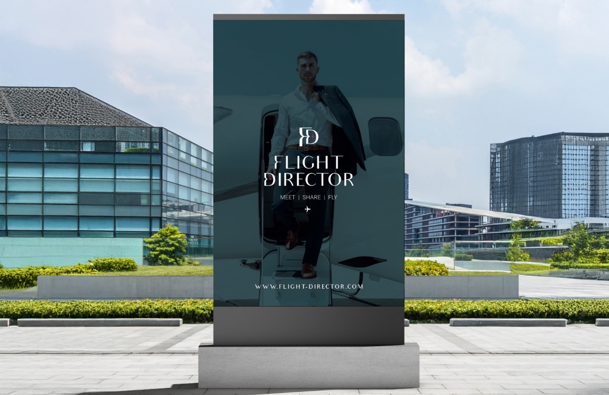 Billboard Advert Flight Director